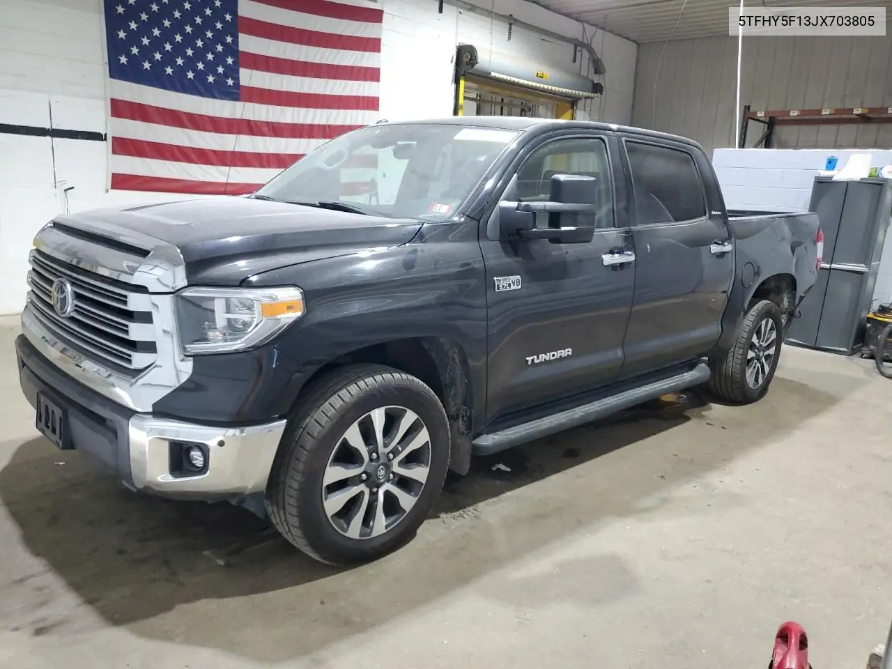 2018 Toyota Tundra Crewmax Limited VIN: 5TFHY5F13JX703805 Lot: 63366575