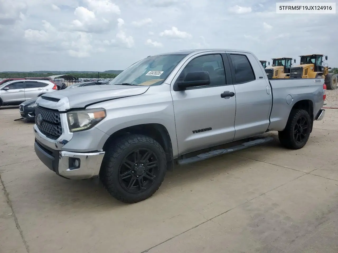 2018 Toyota Tundra Double Cab Sr VIN: 5TFRM5F19JX124916 Lot: 63428335