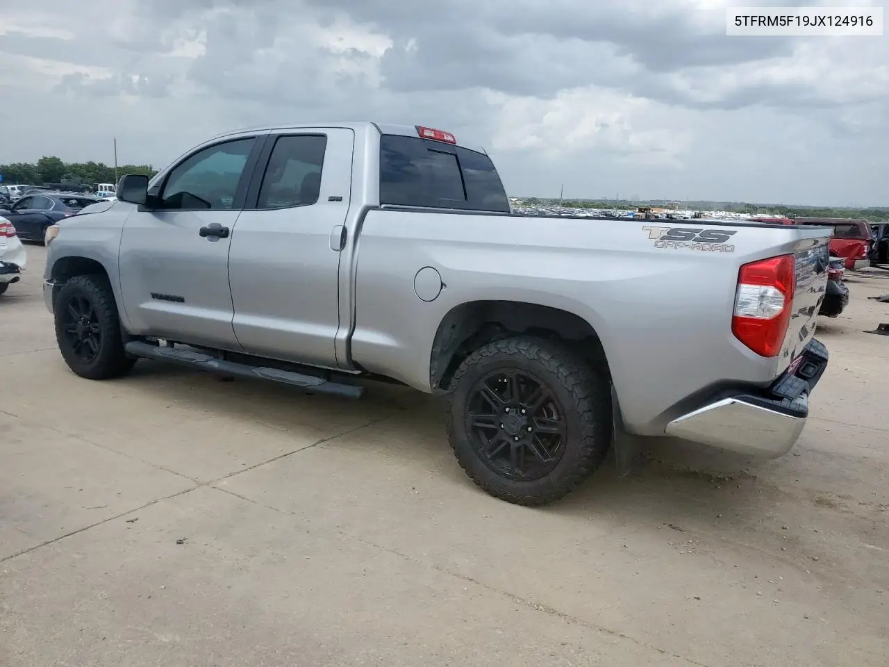 2018 Toyota Tundra Double Cab Sr VIN: 5TFRM5F19JX124916 Lot: 63428335
