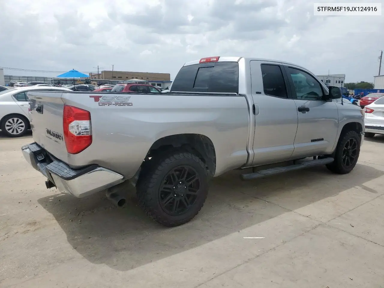 2018 Toyota Tundra Double Cab Sr VIN: 5TFRM5F19JX124916 Lot: 63428335