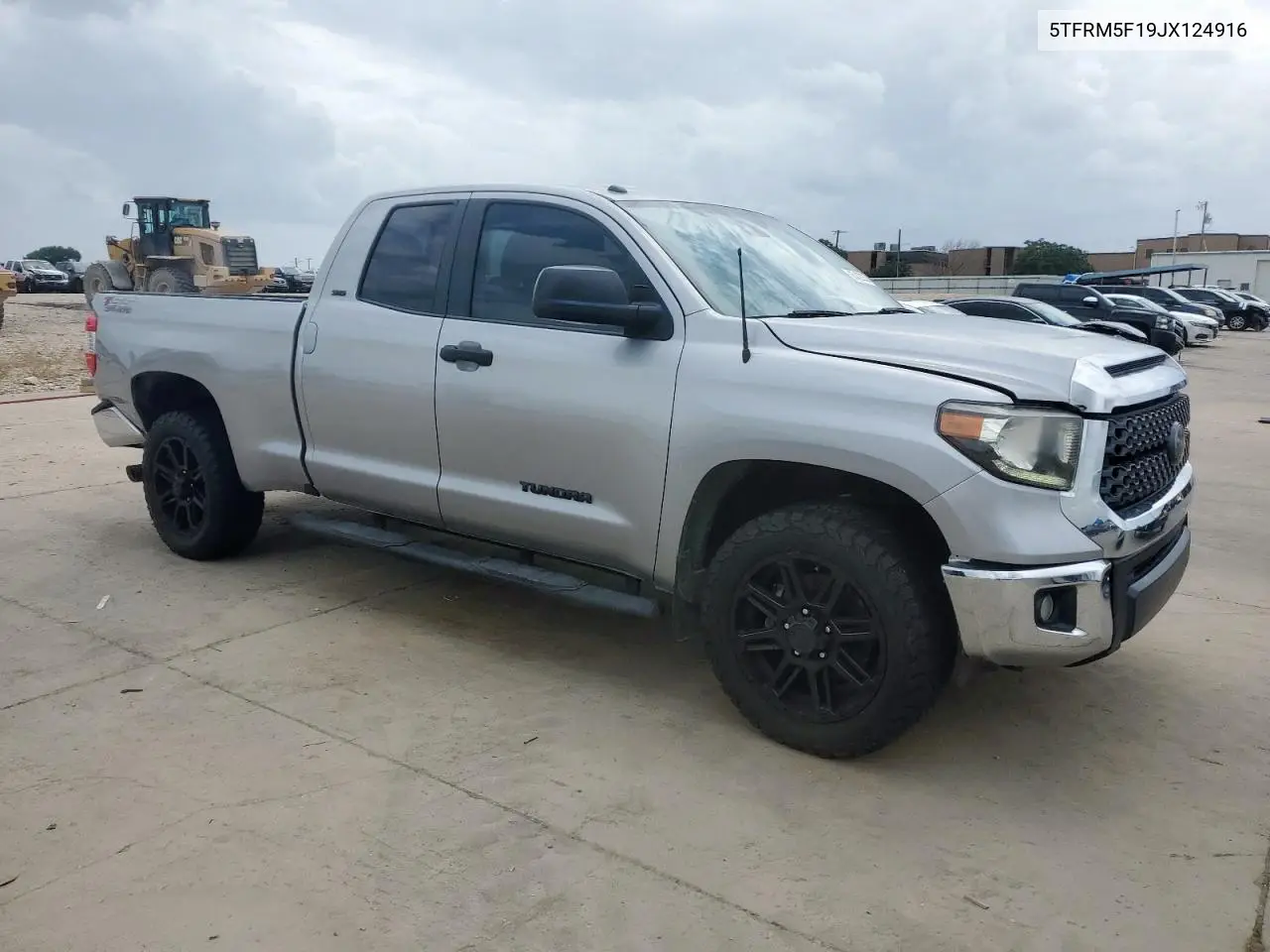2018 Toyota Tundra Double Cab Sr VIN: 5TFRM5F19JX124916 Lot: 63428335