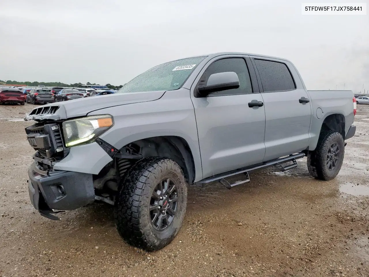 2018 Toyota Tundra Crewmax Sr5 VIN: 5TFDW5F17JX758441 Lot: 63533435