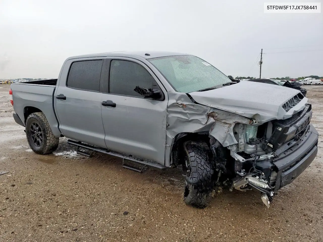 2018 Toyota Tundra Crewmax Sr5 VIN: 5TFDW5F17JX758441 Lot: 63533435