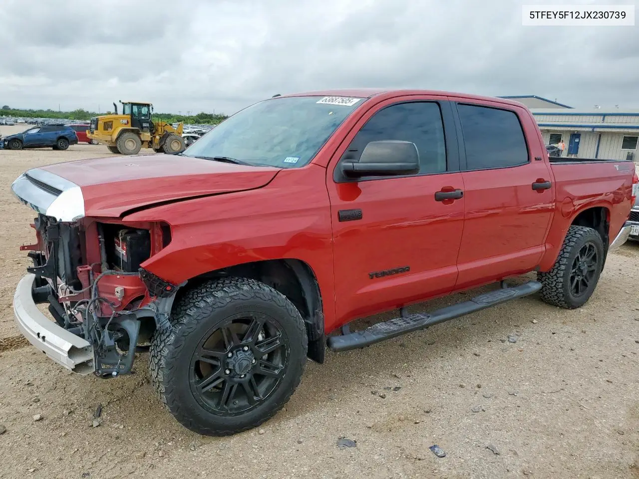 2018 Toyota Tundra Crewmax Sr5 VIN: 5TFEY5F12JX230739 Lot: 63687505
