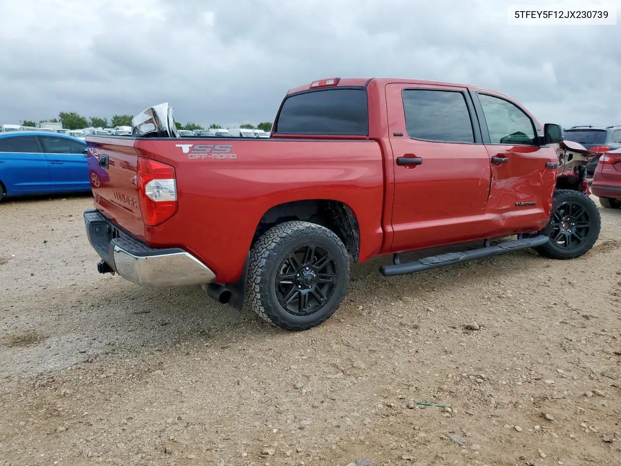 2018 Toyota Tundra Crewmax Sr5 VIN: 5TFEY5F12JX230739 Lot: 63687505