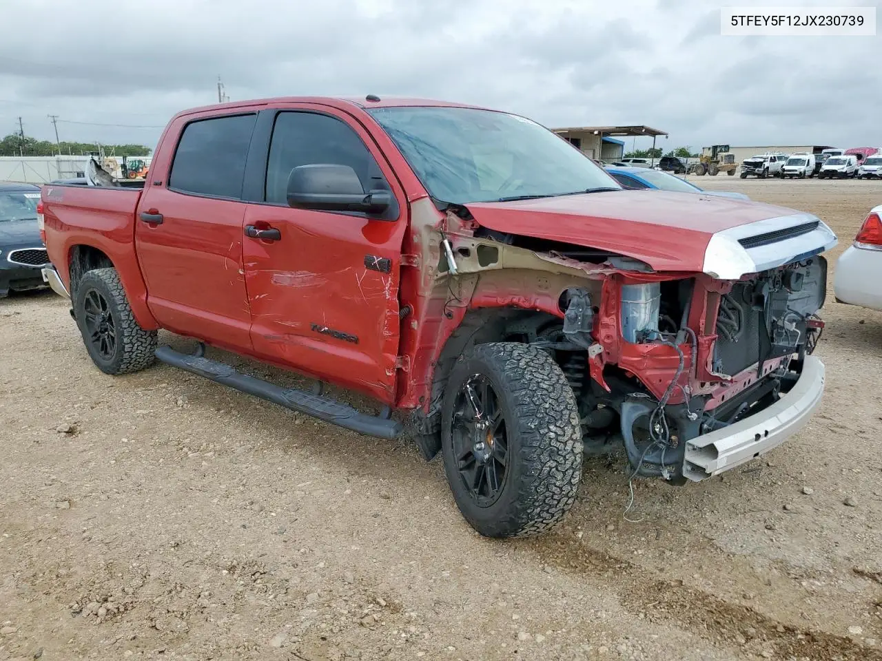 2018 Toyota Tundra Crewmax Sr5 VIN: 5TFEY5F12JX230739 Lot: 63687505