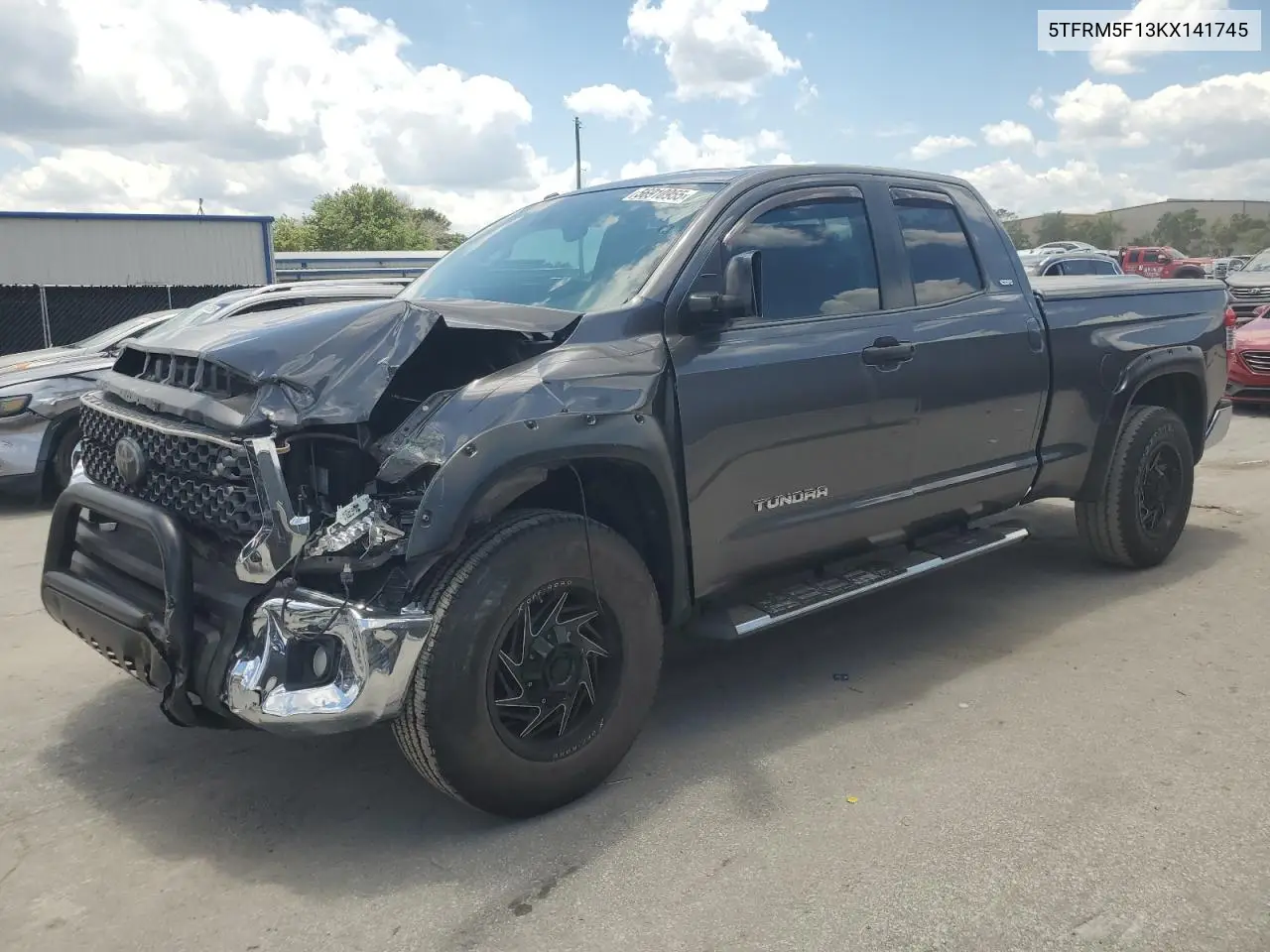 2019 Toyota Tundra Double Cab Sr VIN: 5TFRM5F13KX141745 Lot: 56910955