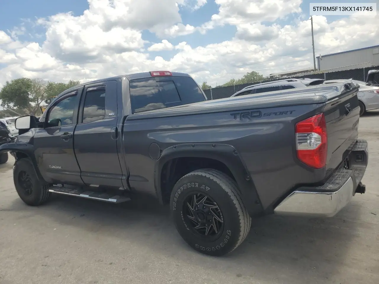 2019 Toyota Tundra Double Cab Sr VIN: 5TFRM5F13KX141745 Lot: 56910955