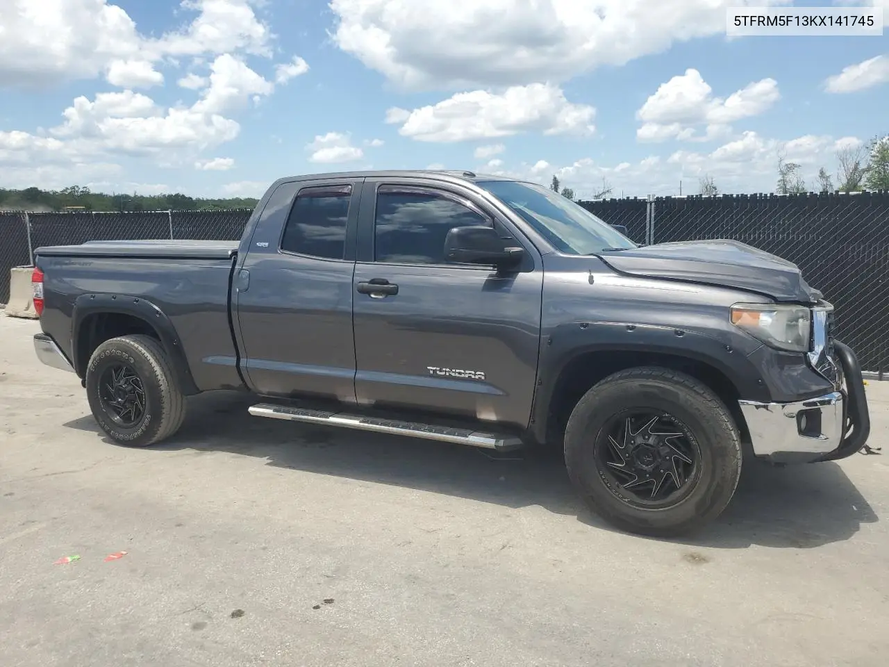 2019 Toyota Tundra Double Cab Sr VIN: 5TFRM5F13KX141745 Lot: 56910955