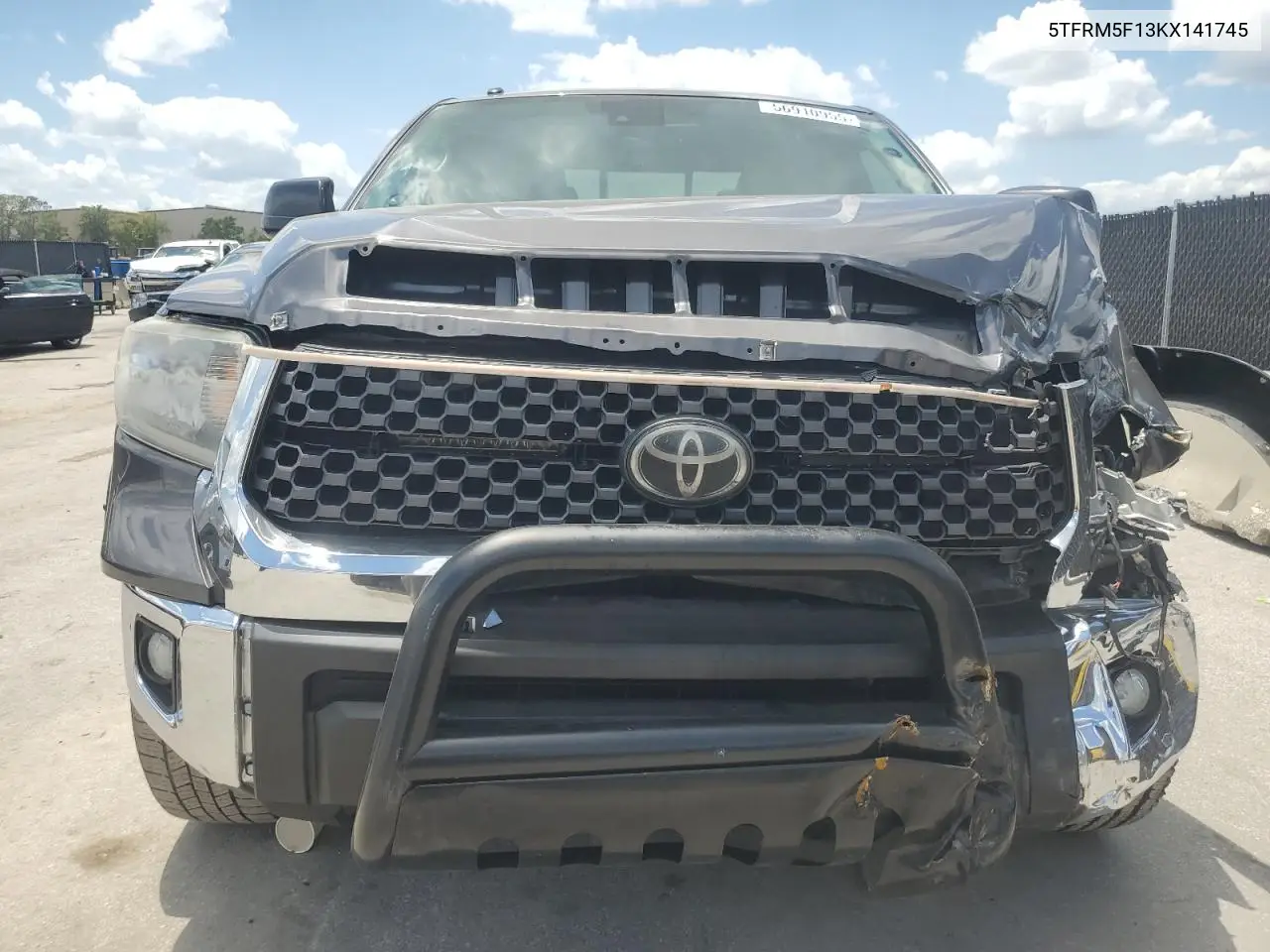 2019 Toyota Tundra Double Cab Sr VIN: 5TFRM5F13KX141745 Lot: 56910955