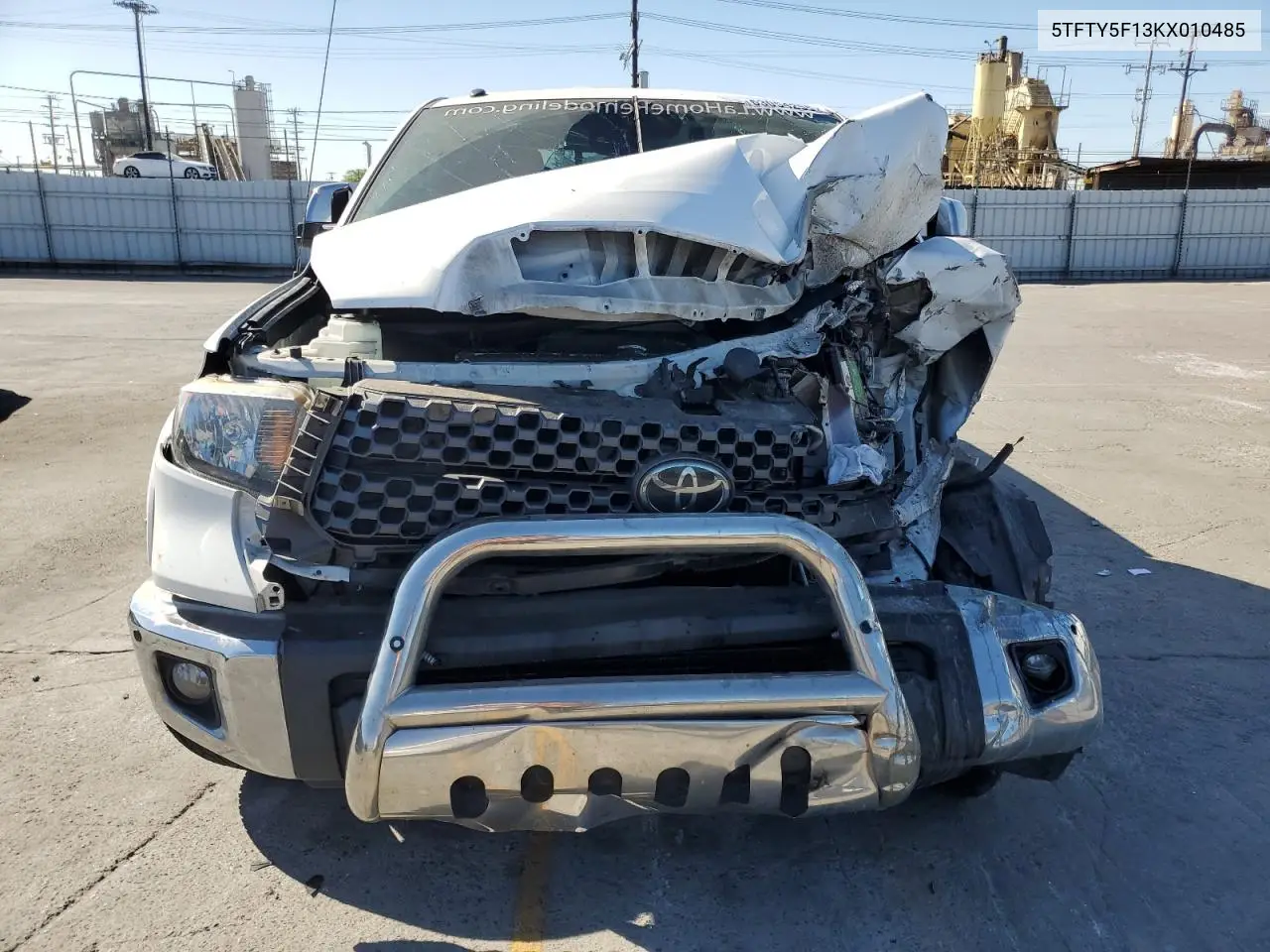 2019 Toyota Tundra Double Cab Sr VIN: 5TFTY5F13KX010485 Lot: 63054255