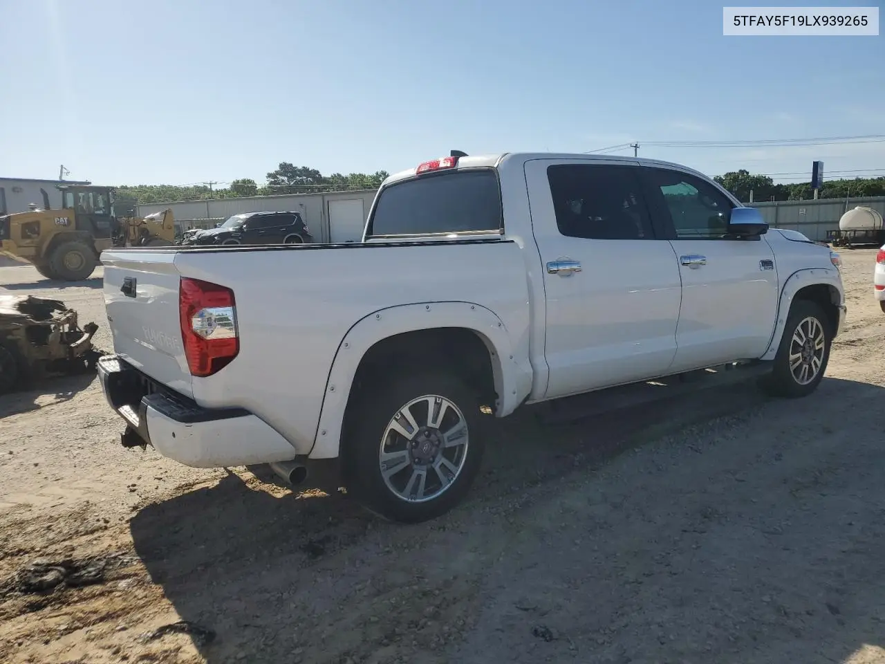 2020 Toyota Tundra Crewmax 1794 VIN: 5TFAY5F19LX939265 Lot: 57644525