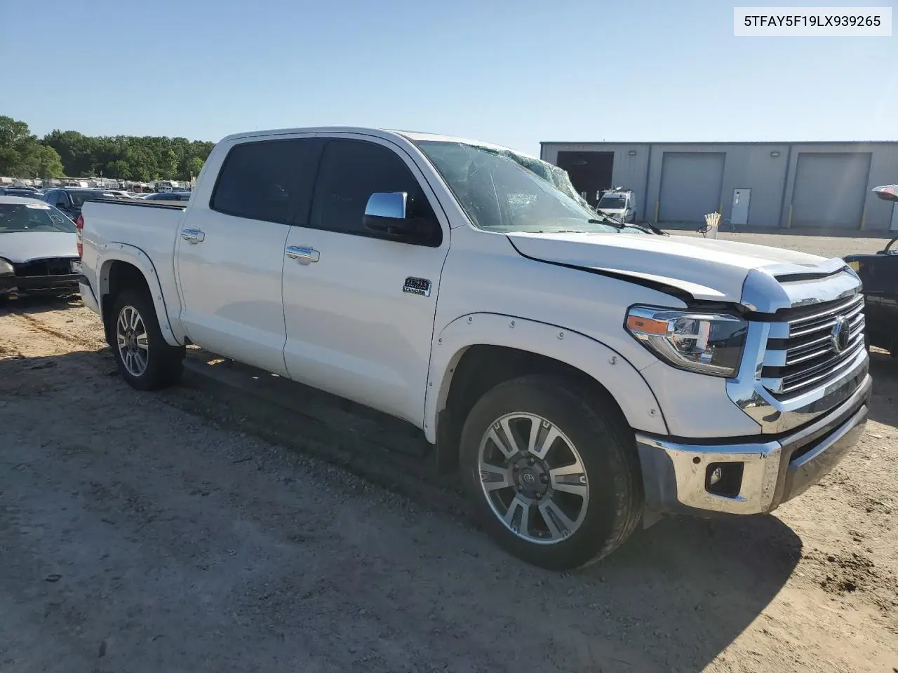 2020 Toyota Tundra Crewmax 1794 VIN: 5TFAY5F19LX939265 Lot: 57644525