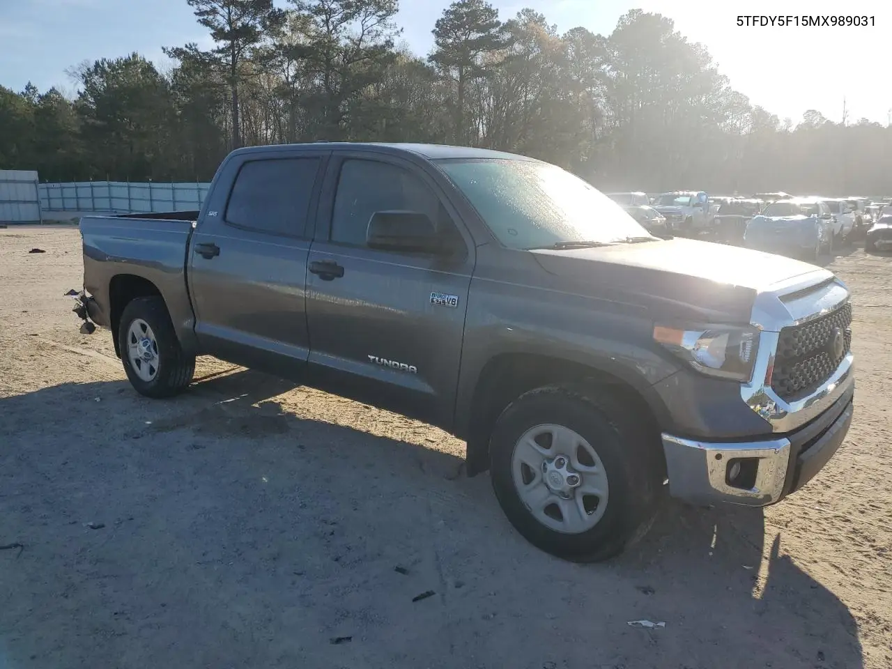 2021 Toyota Tundra Crewmax Sr5 VIN: 5TFDY5F15MX989031 Lot: 49164895