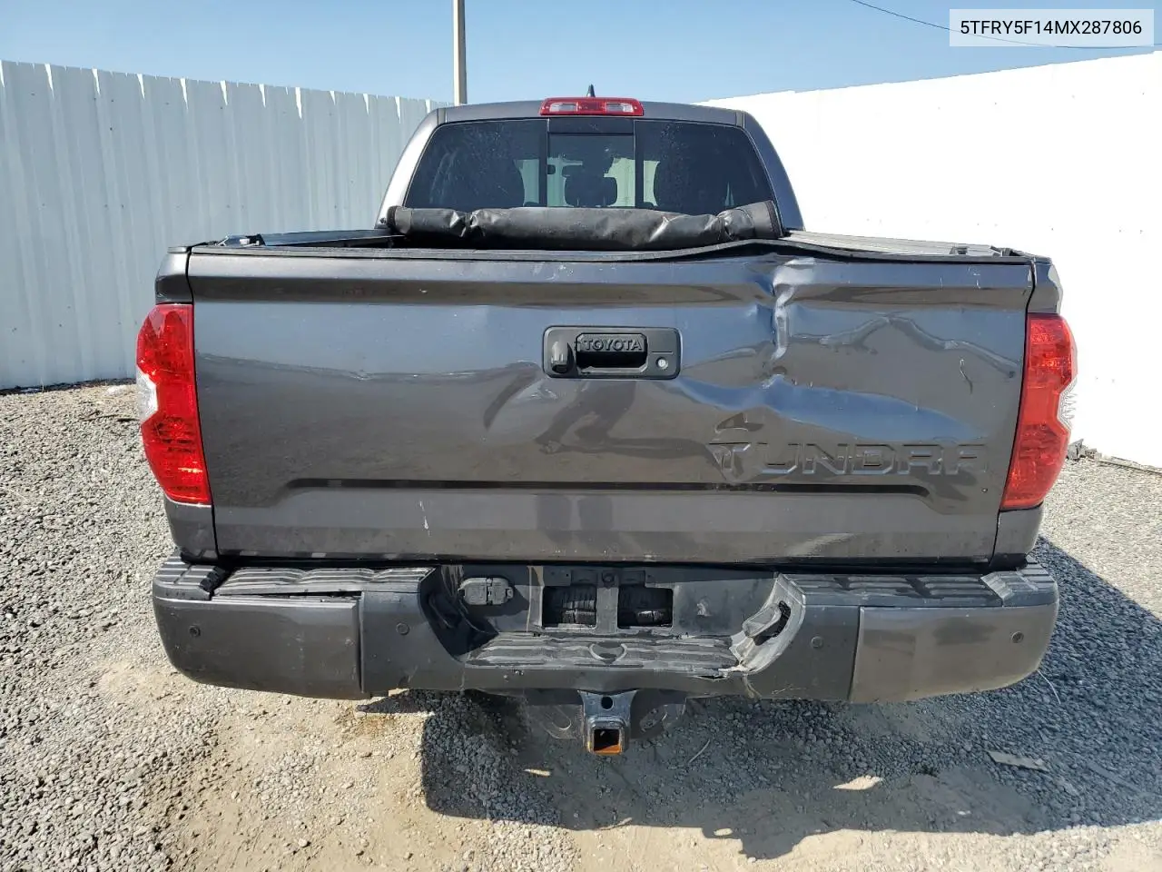 2021 Toyota Tundra Double Cab Sr VIN: 5TFRY5F14MX287806 Lot: 54045995