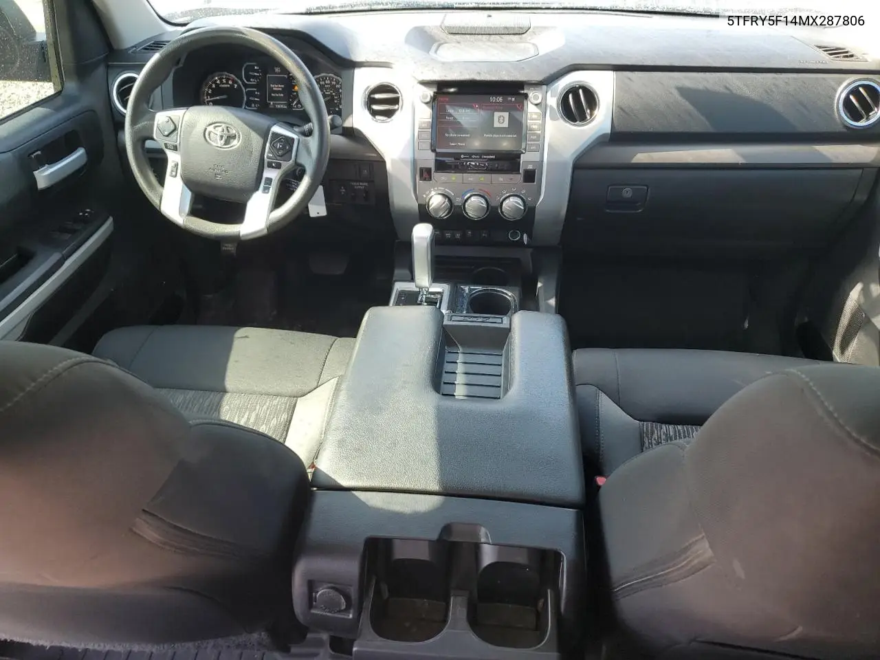 2021 Toyota Tundra Double Cab Sr VIN: 5TFRY5F14MX287806 Lot: 54045995