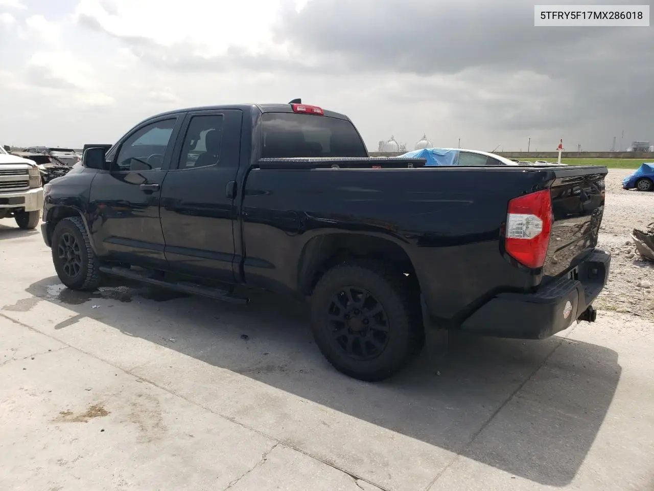2021 Toyota Tundra Double Cab Sr VIN: 5TFRY5F17MX286018 Lot: 61780125