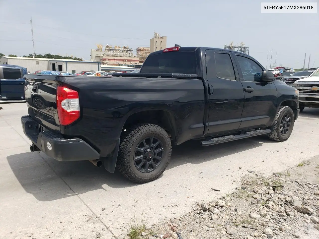 2021 Toyota Tundra Double Cab Sr VIN: 5TFRY5F17MX286018 Lot: 61780125