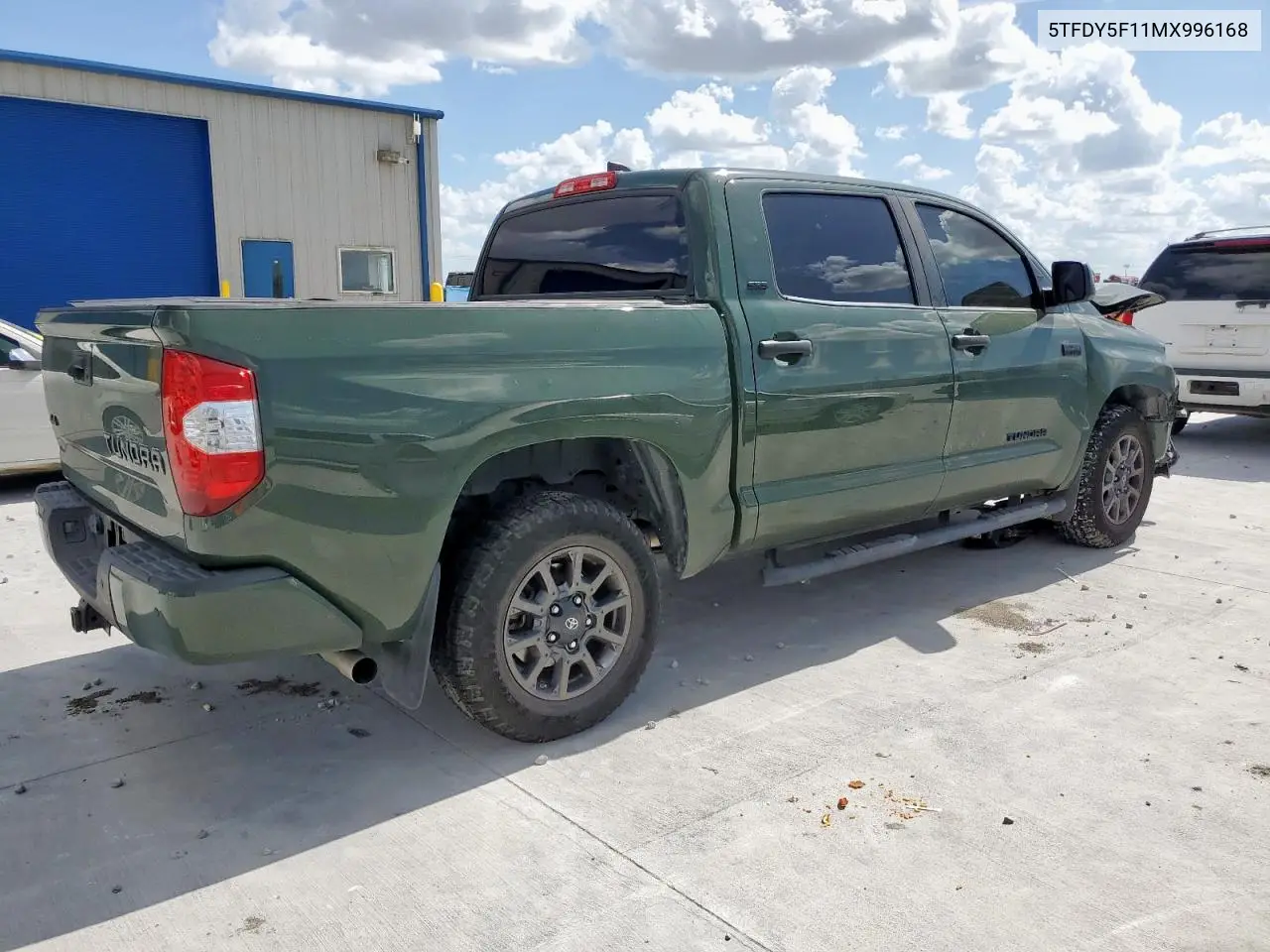 2021 Toyota Tundra Crewmax Sr5 VIN: 5TFDY5F11MX996168 Lot: 62821115