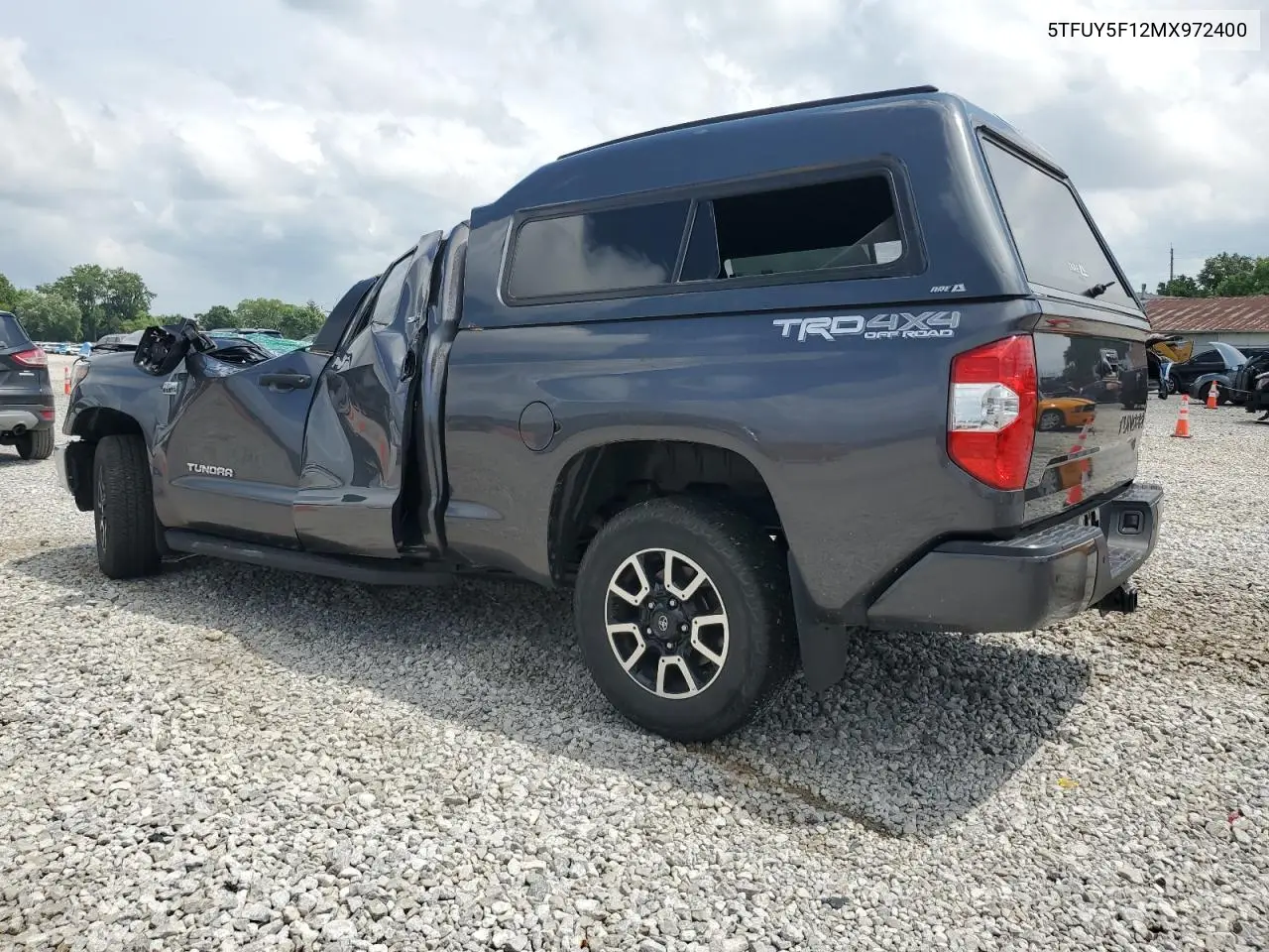 2021 Toyota Tundra Double Cab Sr VIN: 5TFUY5F12MX972400 Lot: 63109245