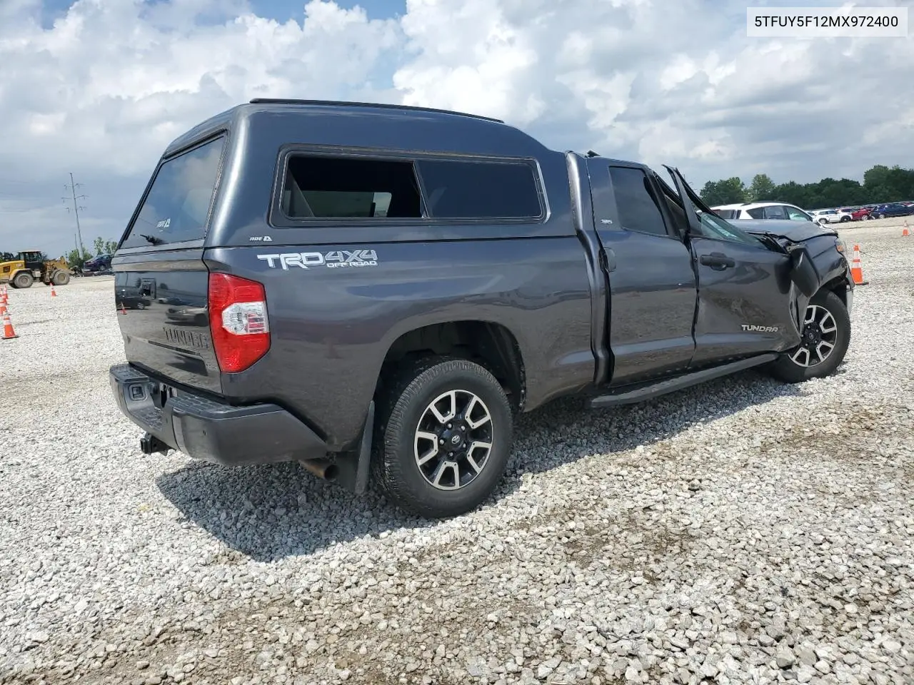 2021 Toyota Tundra Double Cab Sr VIN: 5TFUY5F12MX972400 Lot: 63109245
