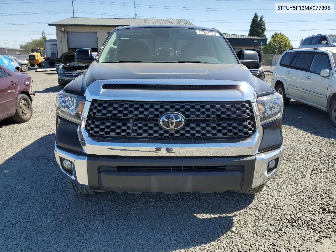 2021 Toyota Tundra Double Cab Sr VIN: 5TFUY5F13MX977895 Lot: 63267165