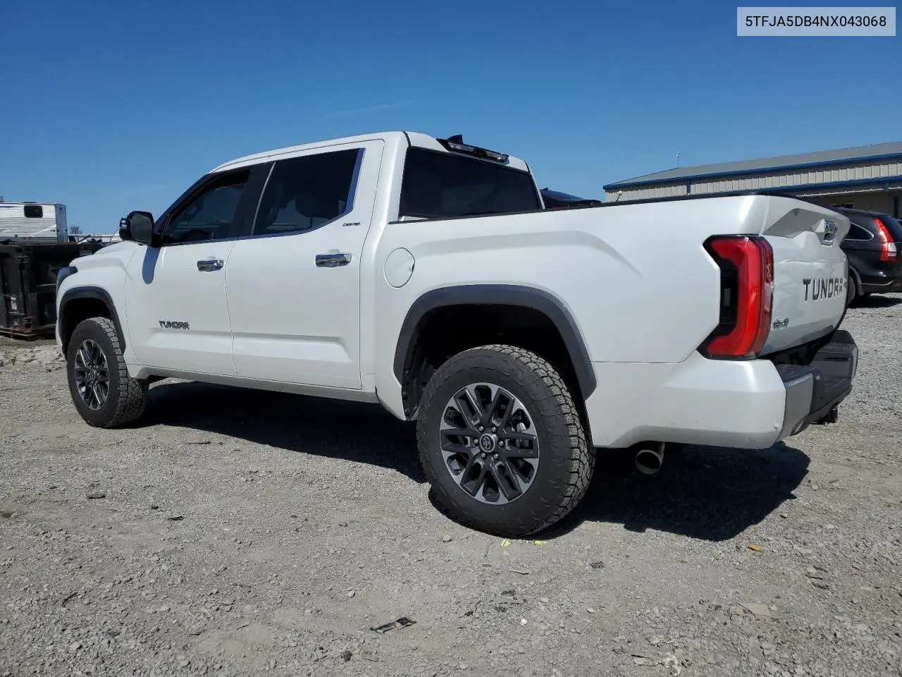 2022 Toyota Tundra Crewmax Limited VIN: 5TFJA5DB4NX043068 Lot: 49966605