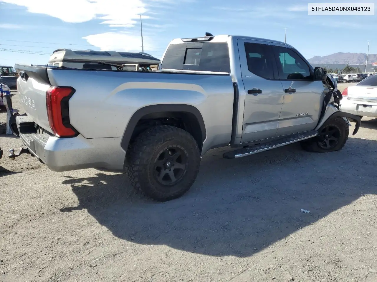 2022 Toyota Tundra Double Cab Sr VIN: 5TFLA5DA0NX048123 Lot: 51074685