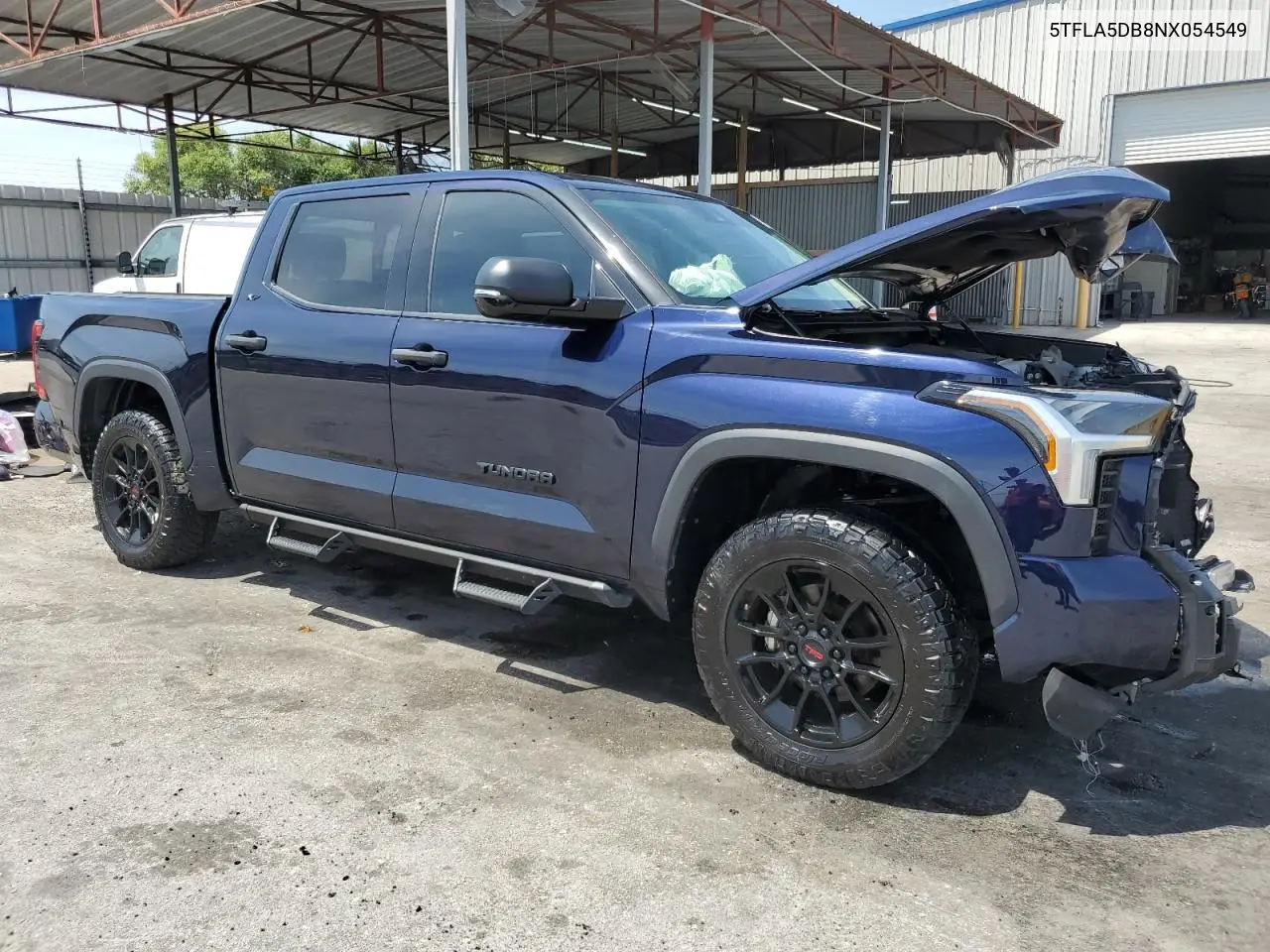 2022 Toyota Tundra Crewmax Sr VIN: 5TFLA5DB8NX054549 Lot: 53372945