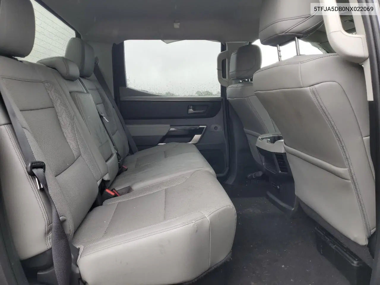 2022 Toyota Tundra Crewmax Limited VIN: 5TFJA5DB0NX022069 Lot: 58006515