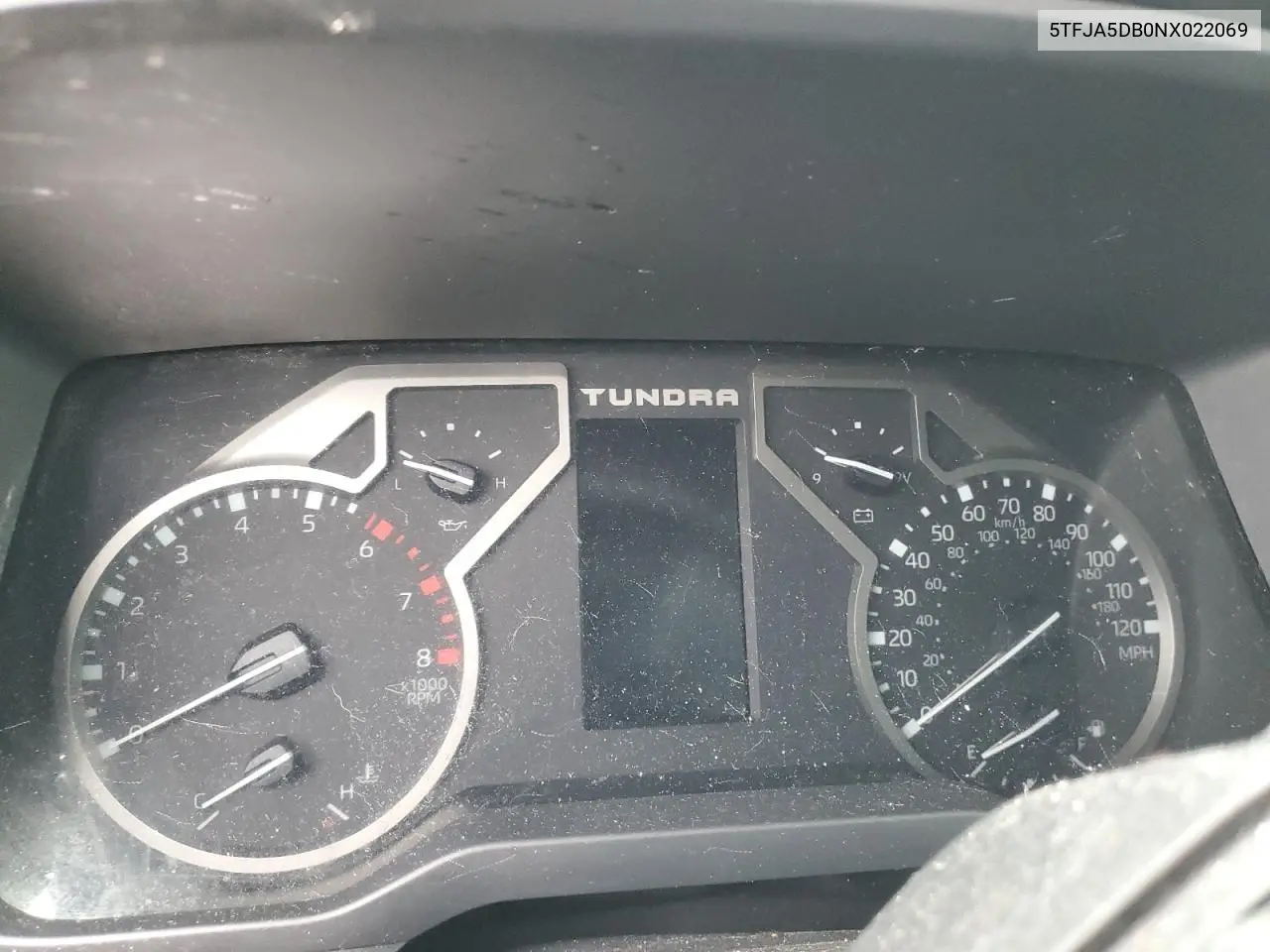 2022 Toyota Tundra Crewmax Limited VIN: 5TFJA5DB0NX022069 Lot: 58006515