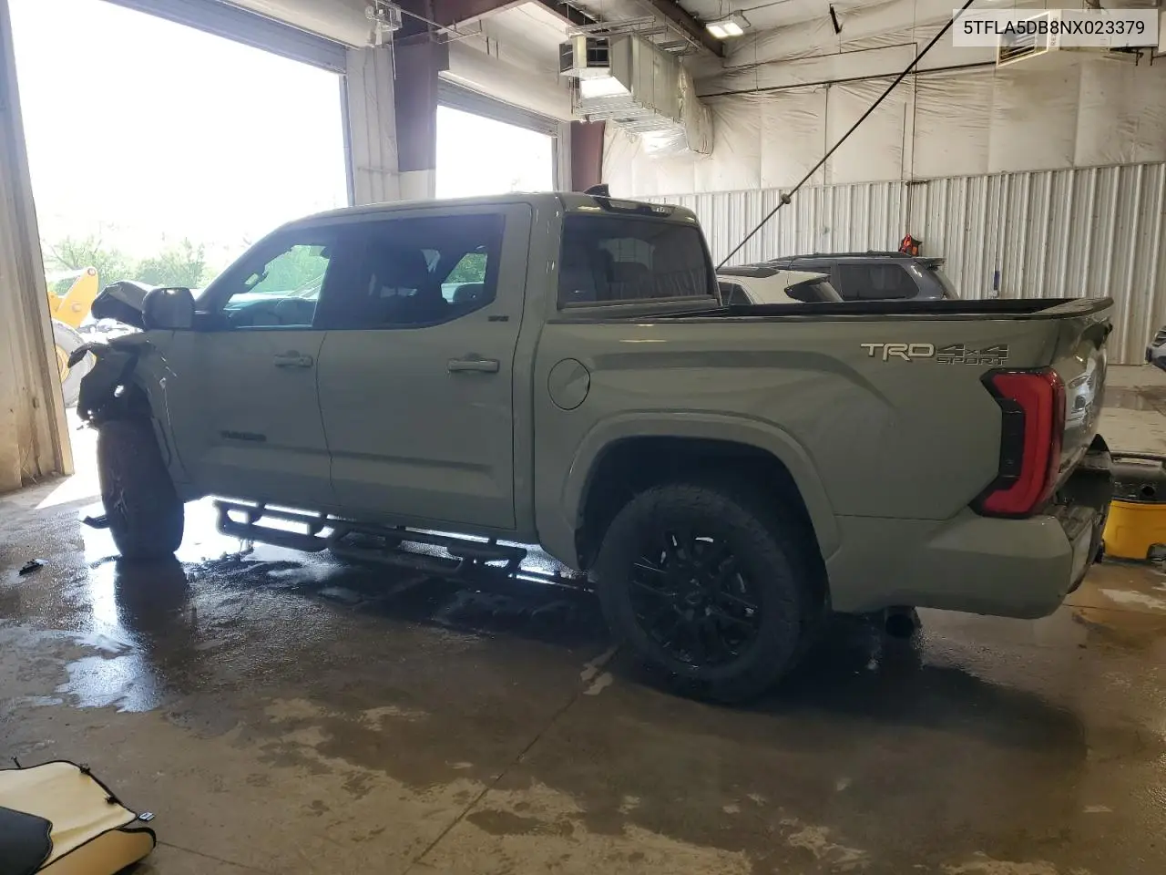 2022 Toyota Tundra Crewmax Sr VIN: 5TFLA5DB8NX023379 Lot: 59321615