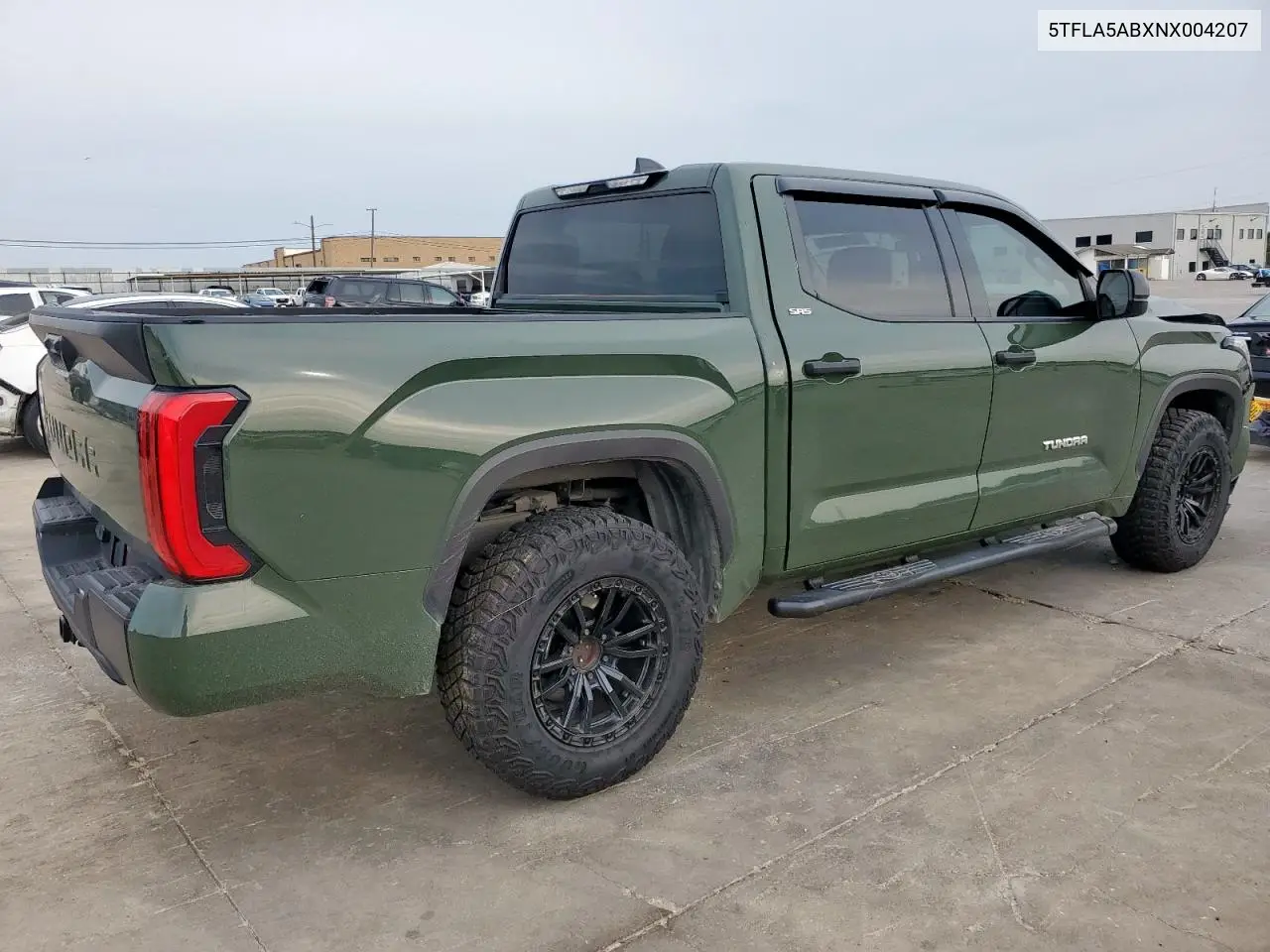 2022 Toyota Tundra Crewmax Sr VIN: 5TFLA5ABXNX004207 Lot: 59375675