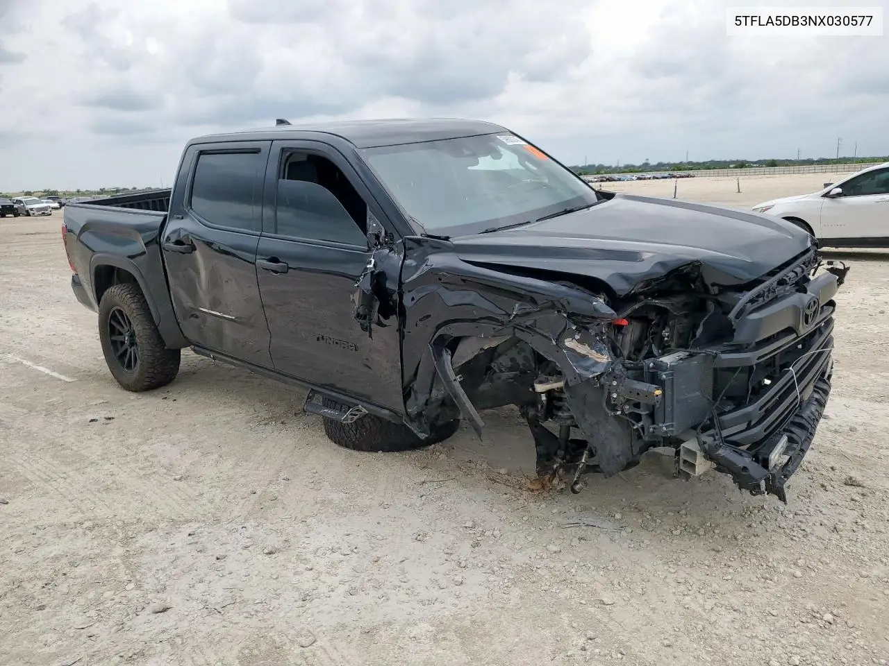 2022 Toyota Tundra Crewmax Sr VIN: 5TFLA5DB3NX030577 Lot: 59609245