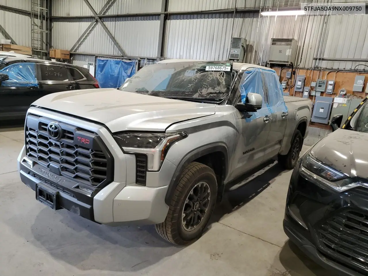 2022 Toyota Tundra Double Cab Limited VIN: 5TFJA5DA9NX009750 Lot: 59768675