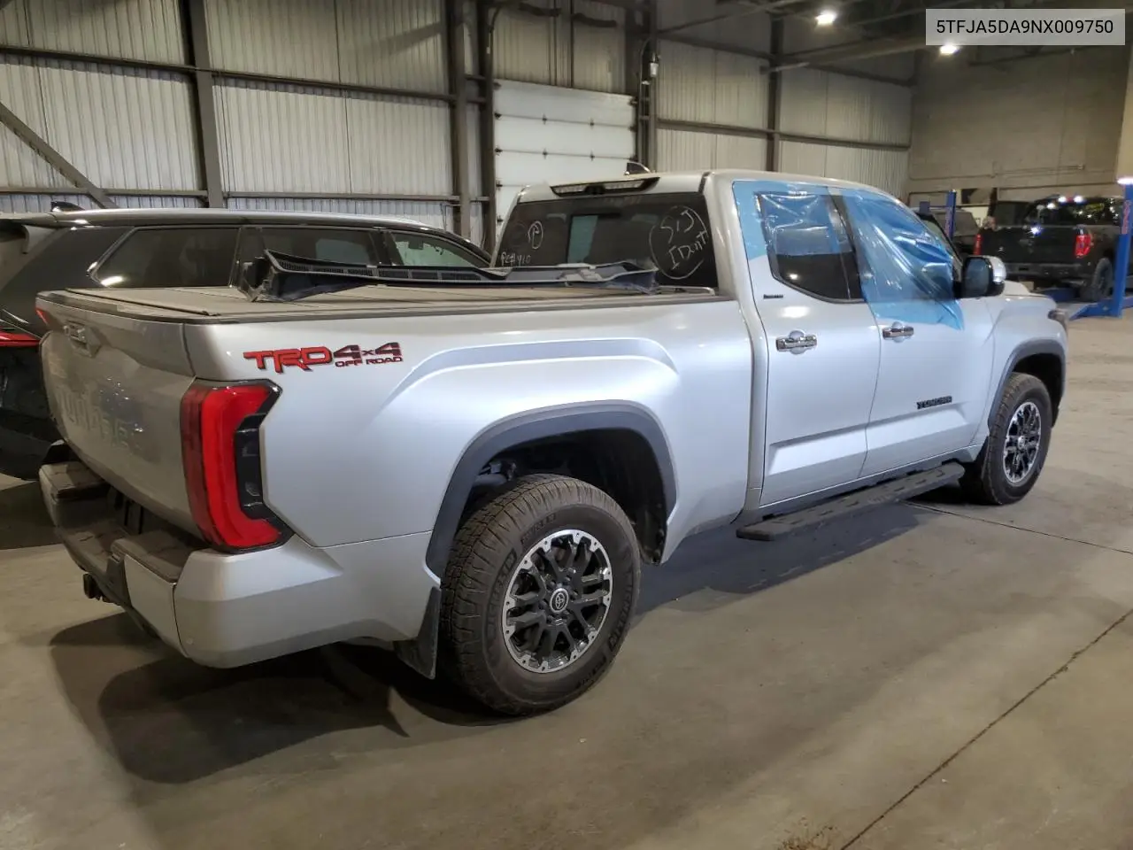 2022 Toyota Tundra Double Cab Limited VIN: 5TFJA5DA9NX009750 Lot: 59768675