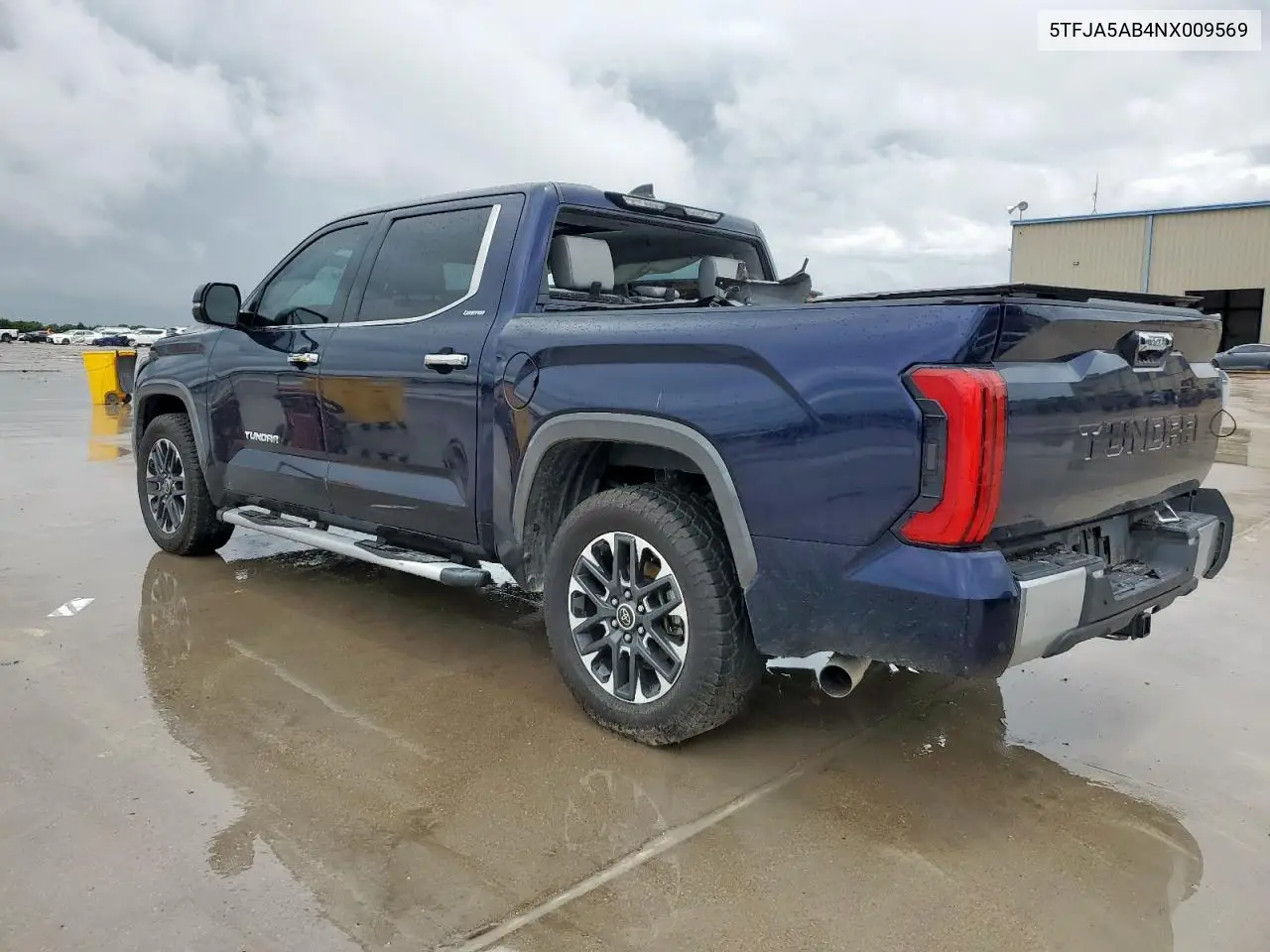 2022 Toyota Tundra Crewmax Limited VIN: 5TFJA5AB4NX009569 Lot: 60349575