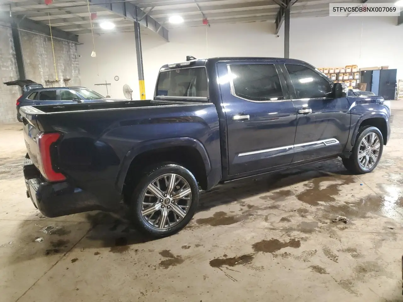 2022 Toyota Tundra Crewmax Capstone VIN: 5TFVC5DB8NX007069 Lot: 60603035
