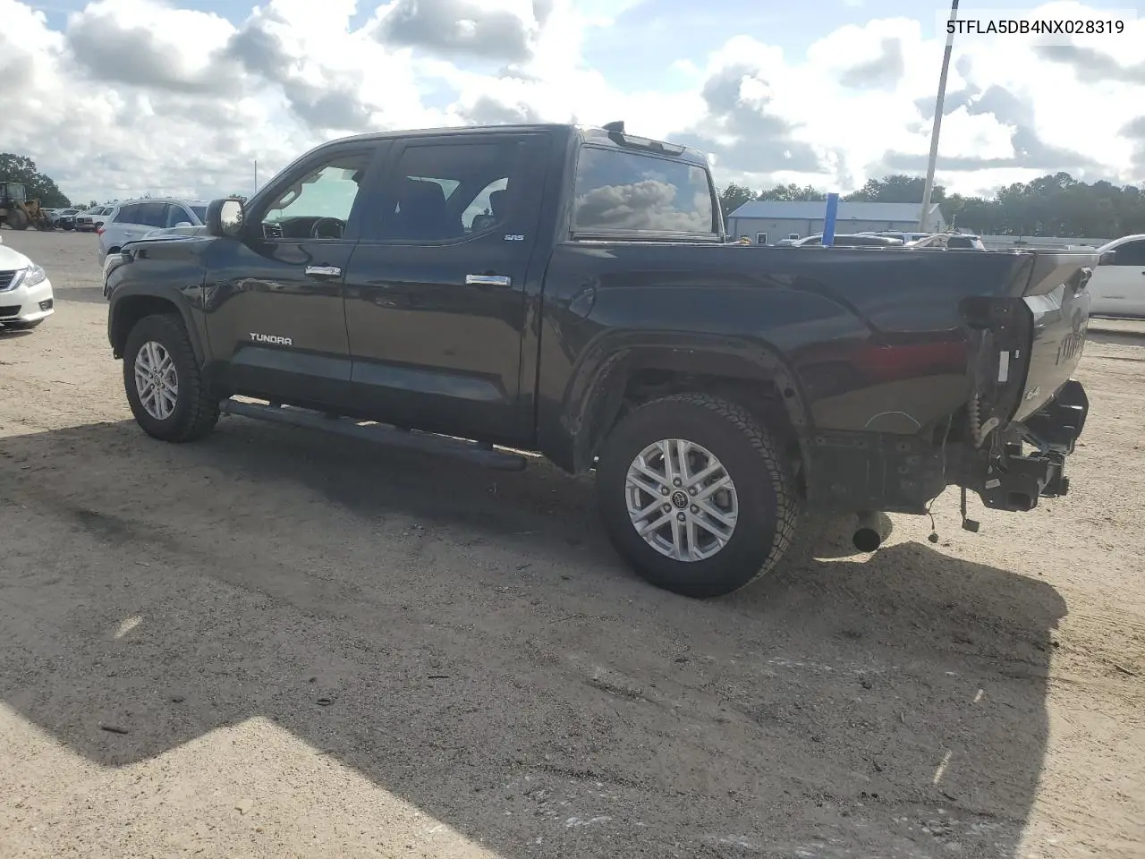 2022 Toyota Tundra Crewmax Sr VIN: 5TFLA5DB4NX028319 Lot: 60737985
