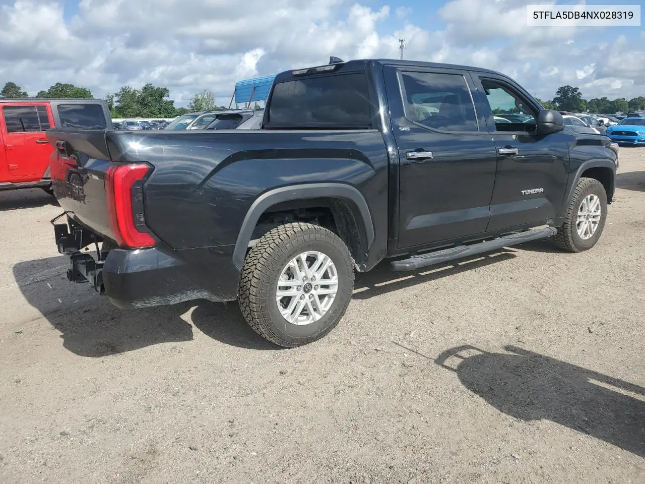 2022 Toyota Tundra Crewmax Sr VIN: 5TFLA5DB4NX028319 Lot: 60737985