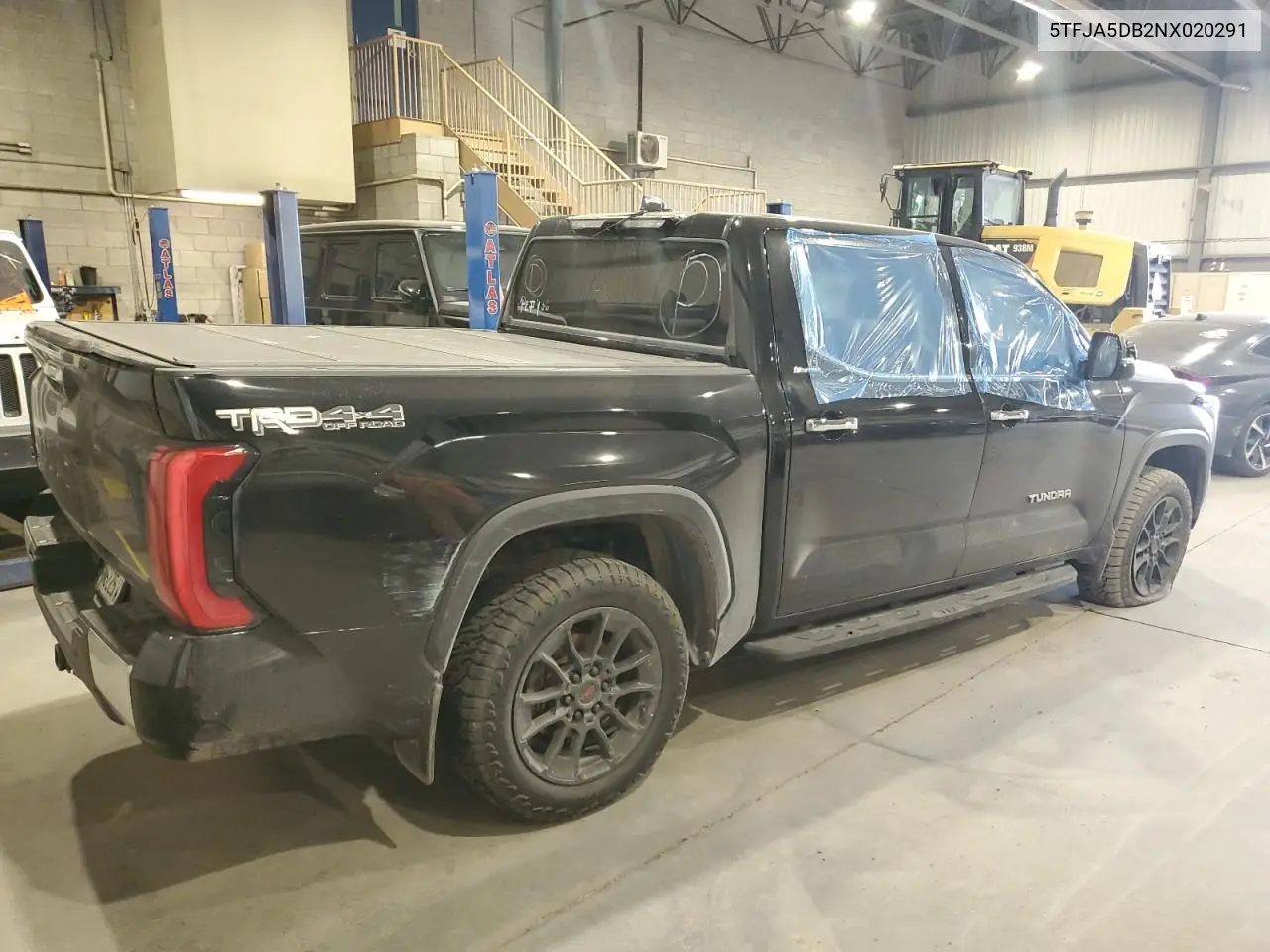 2022 Toyota Tundra Crewmax Limited VIN: 5TFJA5DB2NX020291 Lot: 60884865