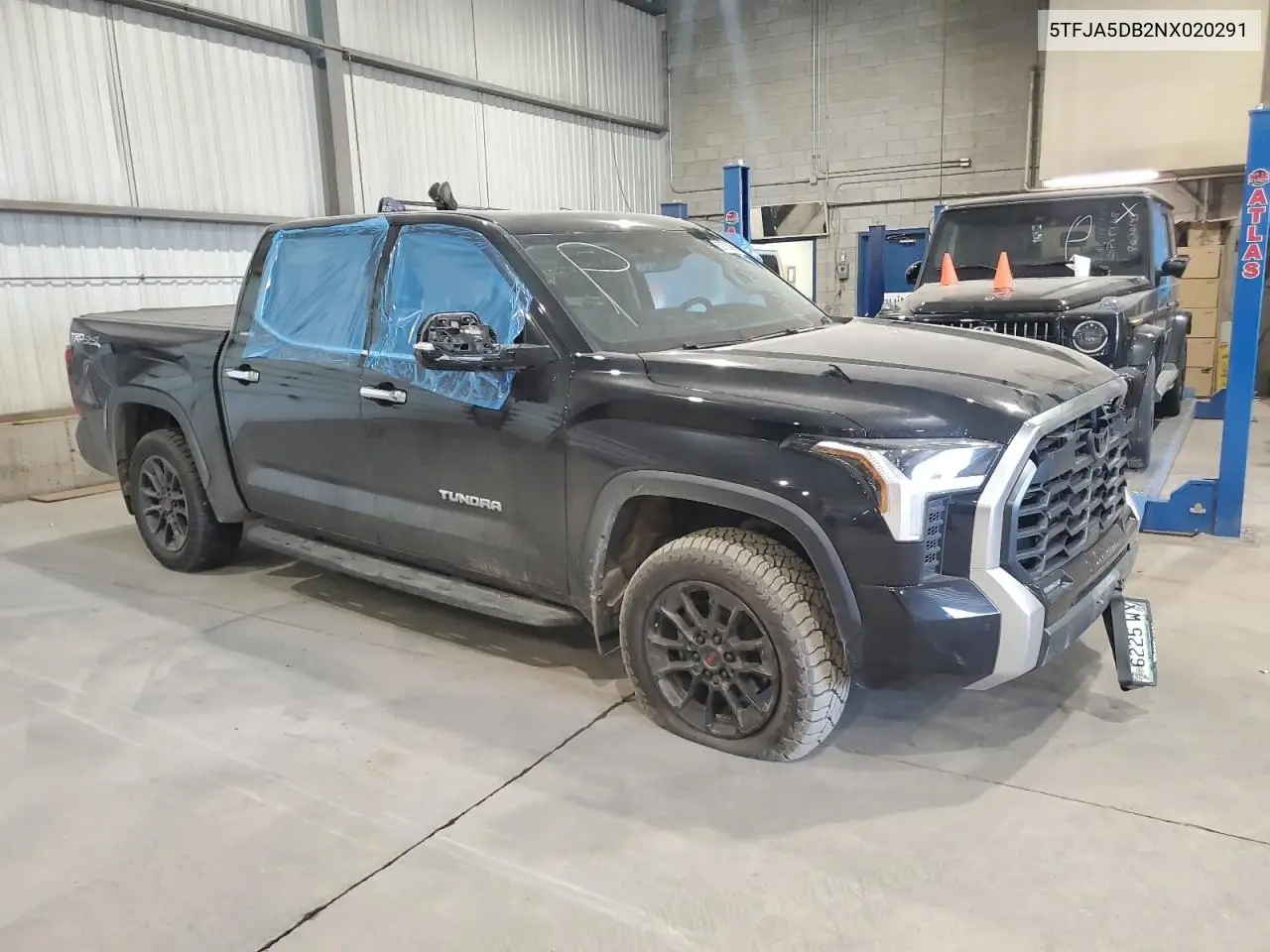 2022 Toyota Tundra Crewmax Limited VIN: 5TFJA5DB2NX020291 Lot: 60884865