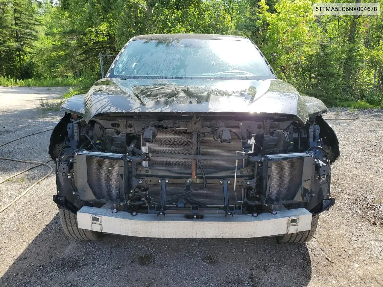 2022 Toyota Tundra Crewmax Platinum VIN: 5TFMA5EC6NX004678 Lot: 60983365