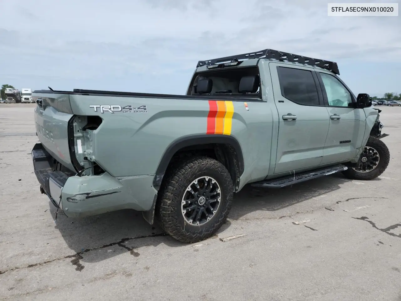 2022 Toyota Tundra Crewmax Sr5 VIN: 5TFLA5EC9NX010020 Lot: 61481635