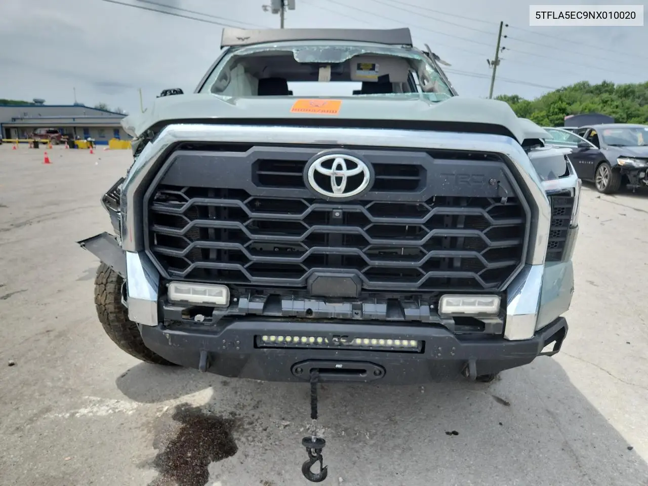 2022 Toyota Tundra Crewmax Sr5 VIN: 5TFLA5EC9NX010020 Lot: 61481635
