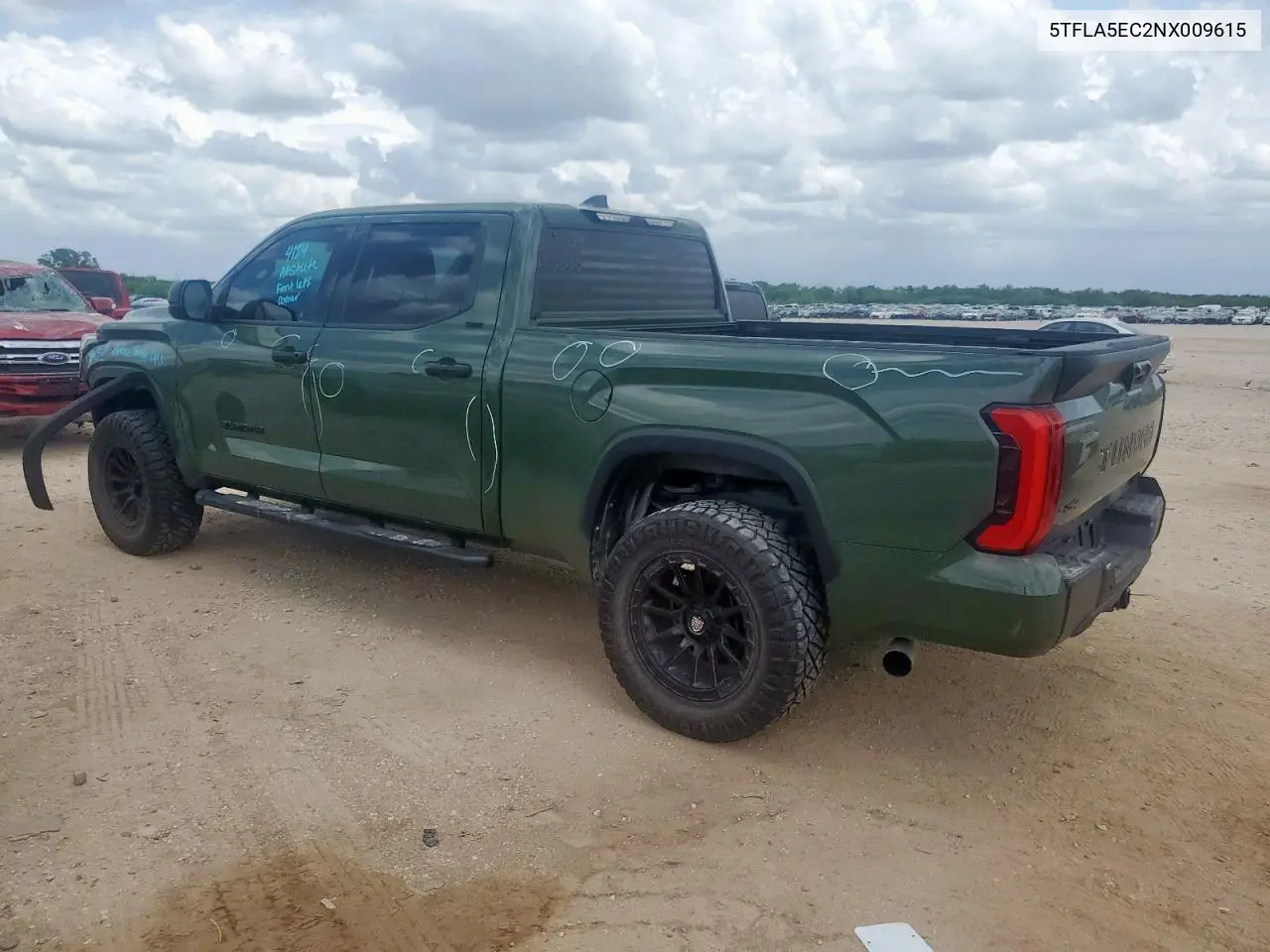 2022 Toyota Tundra Crewmax Sr5 VIN: 5TFLA5EC2NX009615 Lot: 63028075