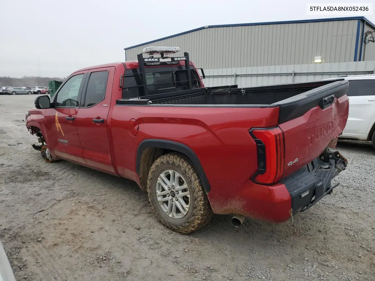 2022 Toyota Tundra Double Cab Sr VIN: 5TFLA5DA8NX052436 Lot: 88202075