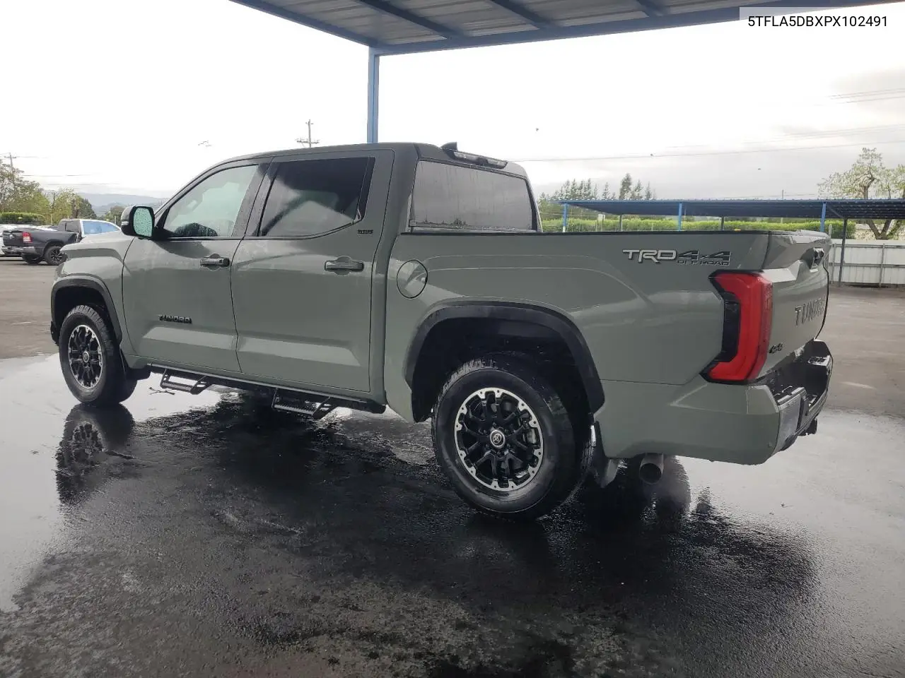 2023 Toyota Tundra Crewmax Sr VIN: 5TFLA5DBXPX102491 Lot: 53493635