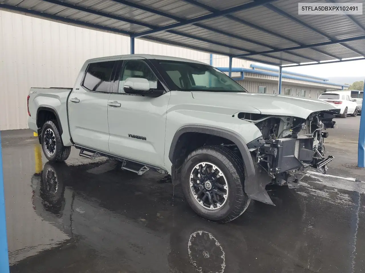 2023 Toyota Tundra Crewmax Sr VIN: 5TFLA5DBXPX102491 Lot: 53493635