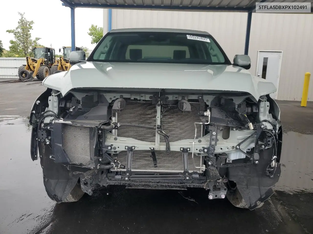 2023 Toyota Tundra Crewmax Sr VIN: 5TFLA5DBXPX102491 Lot: 53493635